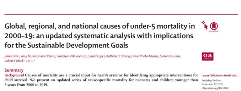 Global, Regional, And National Causes Of Under-5 Mortality In 2000–19 ...