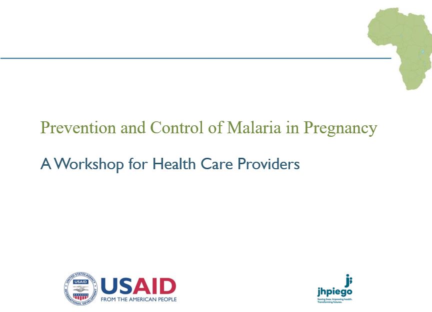 prevention-and-control-of-malaria-in-pregnancy-a-workshop-for-health